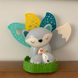 Infantino soother & night light projector fox